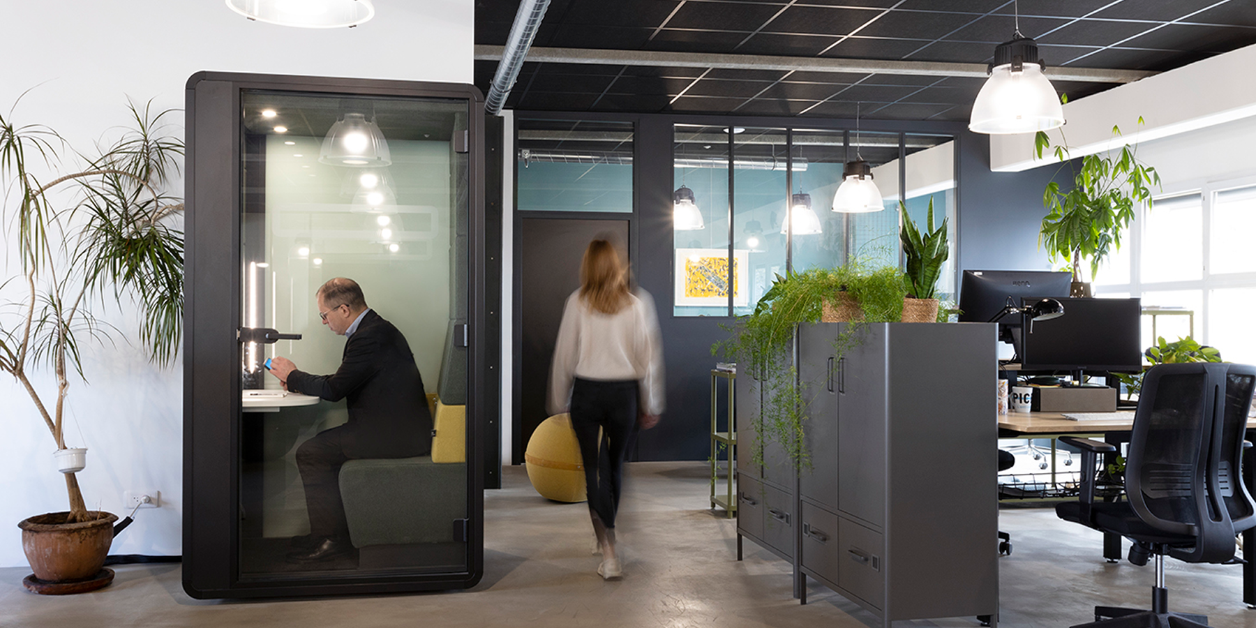Espace de travail rénové